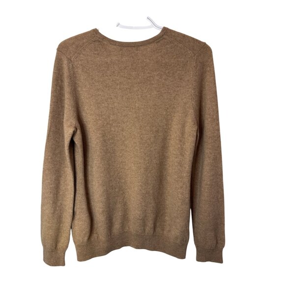 Charter Club Cashmere sweater tan women's size L - Picture 5 of 7